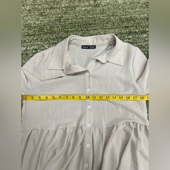 SHEIN botton down shirt dress - Picture 4 of 6